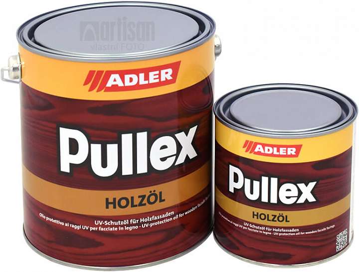 ADLER Pullex Holzöl - velikost balení 0.75 l a 2.5 l